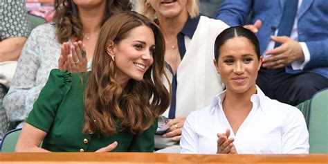 Kate Middleton And Meghan Markle At Wimbledon