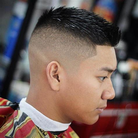 Fade Haircut Clean Haircut For Filipino Men