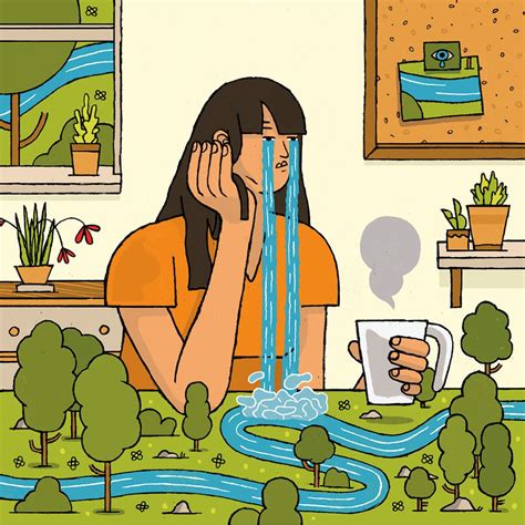Cry Me A River Josh Holinaty Illustrators Illustration Artists Art Day