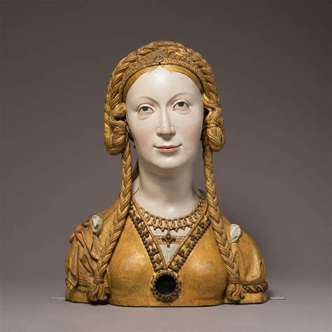 Reliquary Bust Of A Female Saint South Netherlandish The