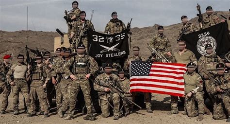 Green Berets Of Odas 3235 And 3236 3rd Special Forces Group And An
