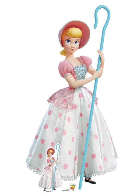 Bo Peep Polka Dot Dress Official Disney Toy Story 4 Lifesize Cardboard