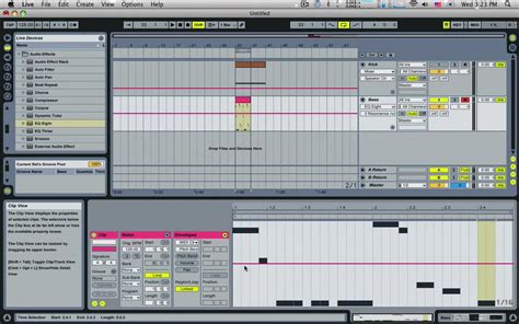 Ableton Live Sound Design Basslines Part 1 Youtube