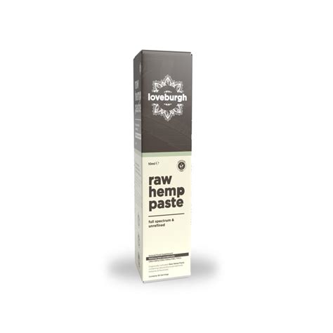 Loveburgh Raw Hemp Cbd Paste Uk 1000mg Bioactive Hemp Extract