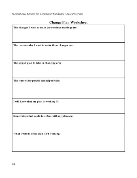 Relapse Prevention Worksheets To Free Download Relapse Prevention — Db