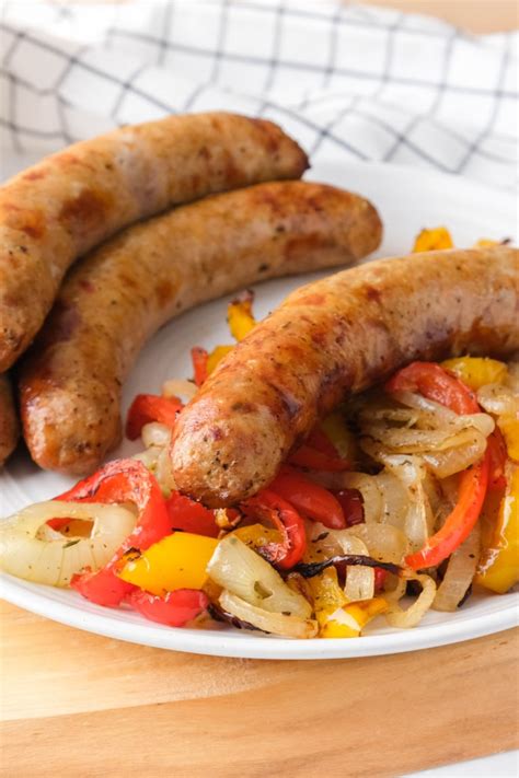 Air Fryer Italian Sausage And Peppers Simply Air Fryer