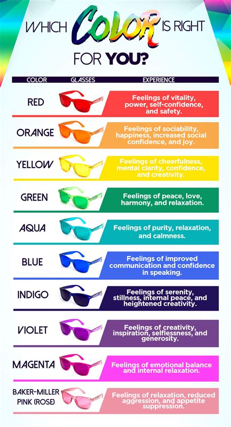 Wholesale Color Therapy Mood Glasses Artofit
