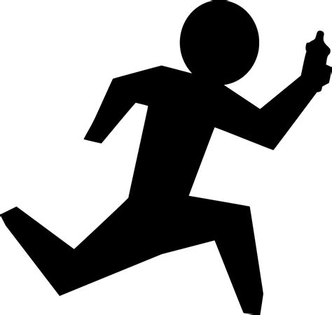 Svg Man Running Free Svg Image And Icon Svg Silh