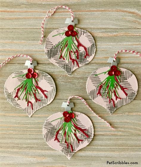 How To Make Easy And Elegant Christmas Paper Ornaments Pet Scribbles