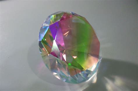Rainbow Crystal Diamond Multi Colored Crystal Glass Diamond Feng Shui