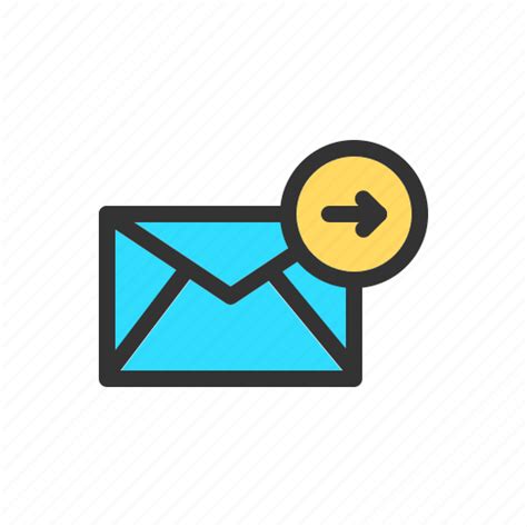 Email Forward Forwarding Mail Send Sending Icon