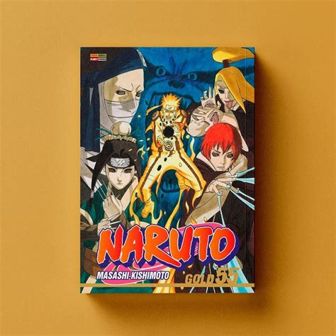 Naruto Gold Masashi Kishimoto Vol55 Mangá Panini