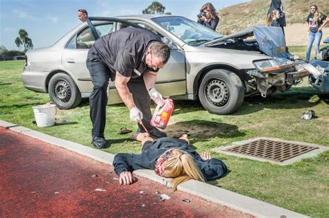 Mock Accidents A Reminder Of The Impact Of Drunk Driving Orange