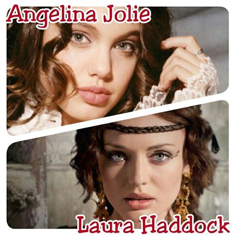 Laura Haddock Looks Like Angelina Jolie Looks Like Pinterest