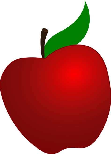 Download Apple Red Fruit Royalty Free Vector Graphic Pixabay