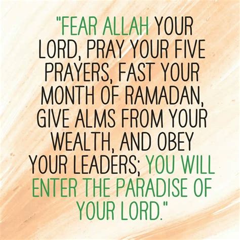 Fear Allah Quotes Quotesgram