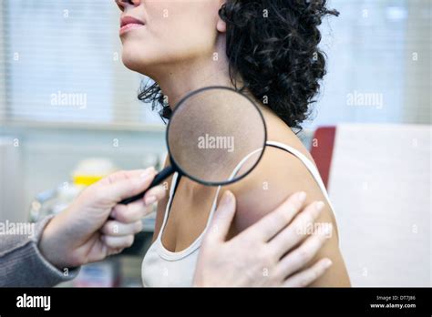 Dermatologist Skin Exam Hi Res Stock Photography And Images Alamy