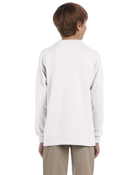 Gildan 2400b Ultra Cotton Youth Long Sleeve T Shirt