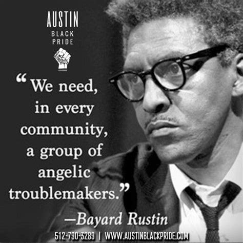 Maybe you would like to learn more about one of these? Bayard Rustin | Perspective quotes, Best quotes, Quotes