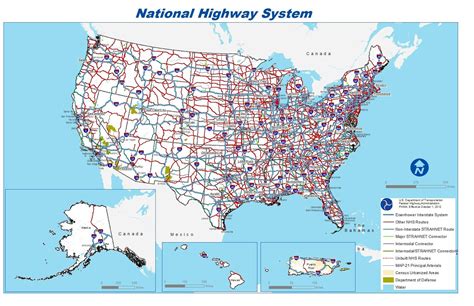 Map Of Us Interstate Highway System