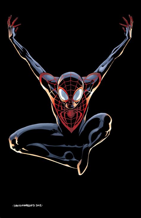 Comics Forever Miles Morales Ultimate Spider Man Artwork By