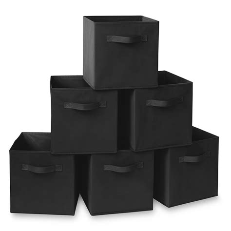 Casafield Set Of 6 Collapsible Fabric Cube Storage Bins 11 Foldable