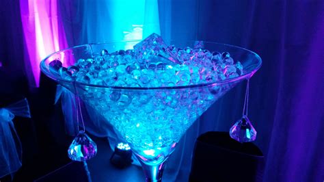 Martini Glass Table Centrepiece Hire In Hertfordshire Sororio Events