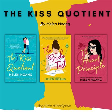 Ready Stock The Kiss Quotient Trilogy By Helen Hoang The Kiss Quotient The Bride Test The