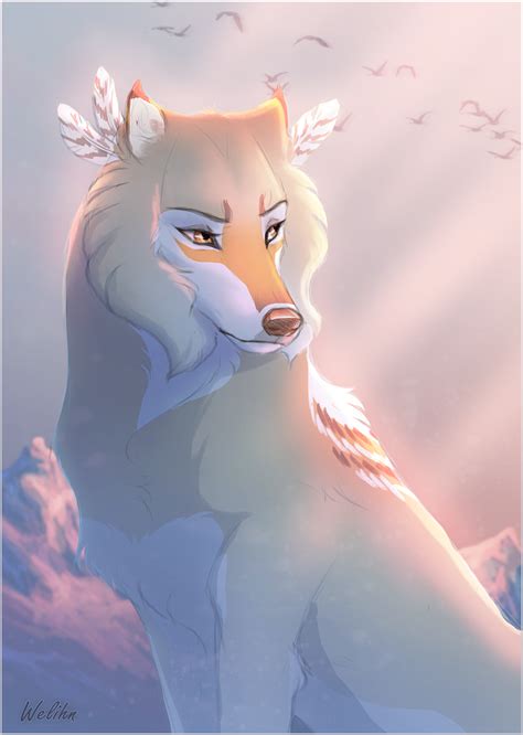 Imala By Welihn On Deviantart Anime Wolf Drawing Anime Wolf Wolf