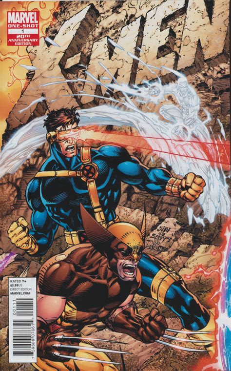 x men vol 2 1 20th anniversary edition comic pow