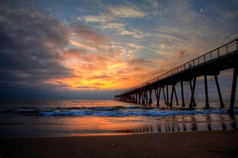 Sky Colors 😍 Hermosa Beach Pier Hermosa Beach Indian Rocks Beach
