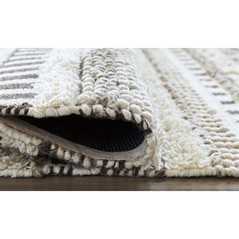 Signature Design By Ashley Contemporary Area Rugs R404442 Karalee Ivory