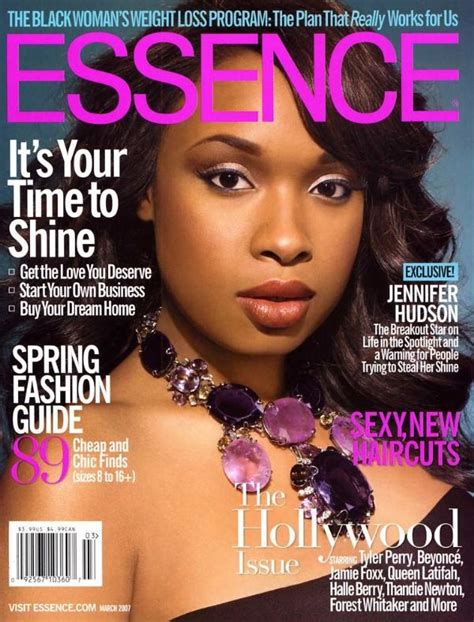 Jennifer Hudson Essence Magazine United States March Essence Magazine Jennifer