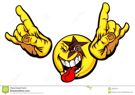 5 You Rock Animated Emoticons Images Rock Star Smiley