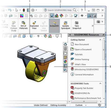 2017 Solidworks Help User Interface Overview