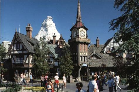 Disneyland The Happiest Place On Earth Anaheim Ca Postcard