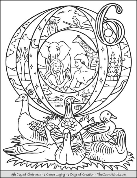 Christmas coloring pages for kids. 12 Days of Christmas Coloring Pages - TheCatholicKid.com