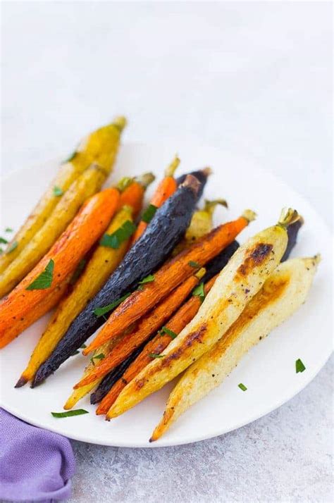 How To Make Roasted Whole Carrots Easy Method Rachel Cooks