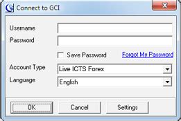 Live Account Login Page | Forex - CFD/Share | GCI Online ...