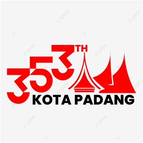 Logo Resmi 353 Th Kota Padang Png Free Download Vektor Logo 353 Hari