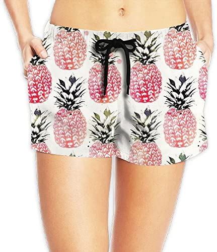 Fu Tian Tian Sweet Pineapple Women Summer Sexy Board Shorts At Amazon Womens Clothing Store