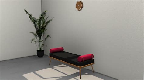 Sofa Bench Sunkissedlilacs Sims 4 Cc