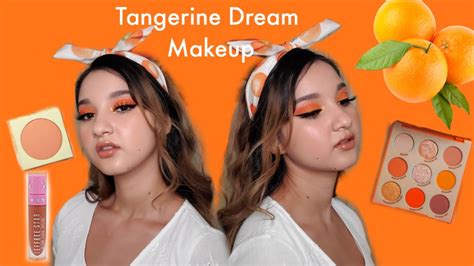 🧡🍊tangerine Dream🍊🧡 Orange Makeup Look Colourpop Orange You Glad