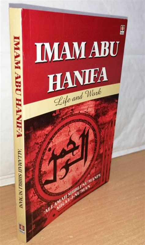 Imam Abu Hanifa Life And Works By Allamah Shibli Nu Mani