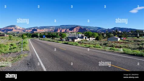 Torrey Utah Along The Mormon Pioneer Highway Stock Photo Alamy