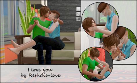 I Love You Poses At Rethdis Love Sims 4 Updates