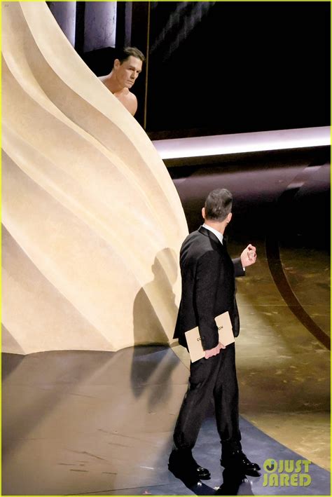 John Cena Goes Naked On Oscars Stage For Failed Streaker Bit