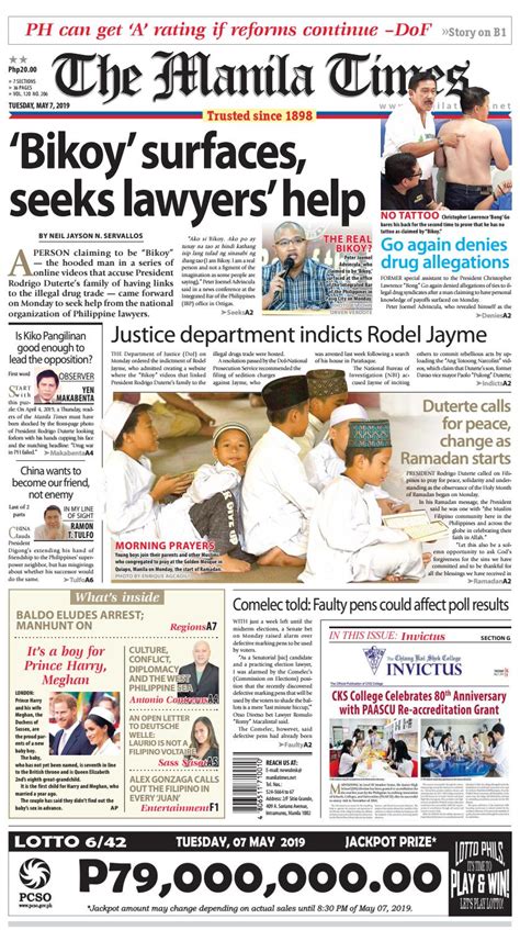 The Manila Times May 07 2019 By The Manila Times Issuu