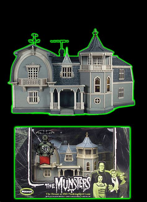 The Munsters House Ho Scale Pre Assembled Model Kit Soooo Cool The