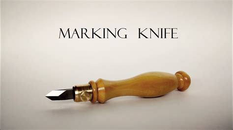 Maybe you would like to learn more about one of these? 017 Marking knife for woodworking - YouTube